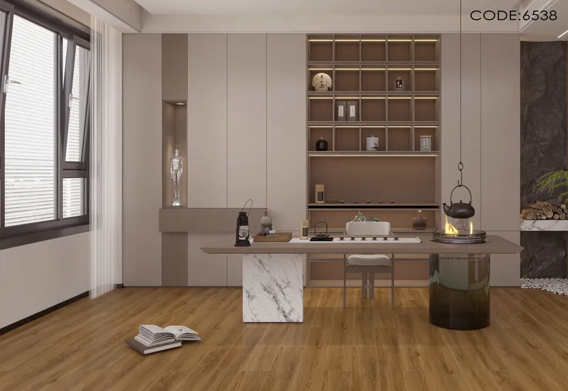 6538 SPC 5+1.5mm Flooring — available in Malaysia