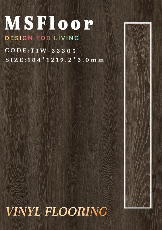 T1W-33305 Vinyl 3mm-1 Flooring — available in Malaysia