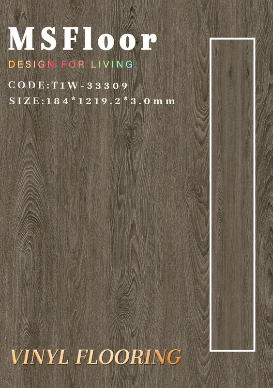 T1W-33309 Vinyl 3mm-1 Flooring — available in Malaysia