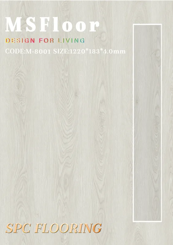 M-8001 SPC 4mm Flooring — available in Malaysia