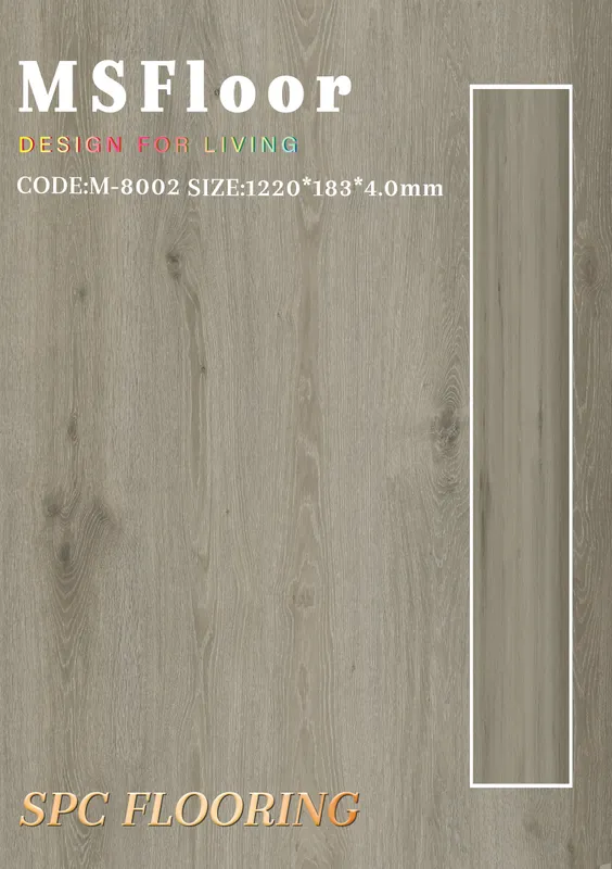 M-8002 SPC 4mm Flooring — available in Malaysia