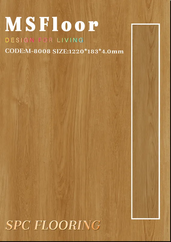 M-8008 SPC 4mm Flooring — available in Malaysia