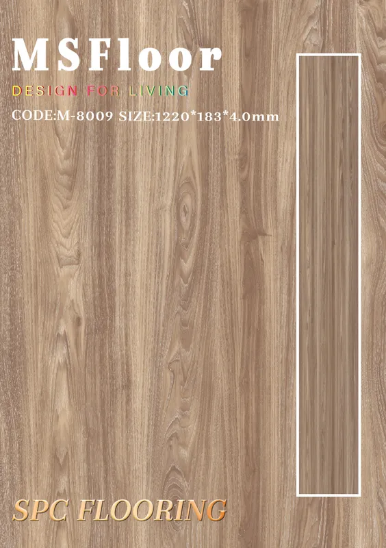 M-8009 SPC 4mm Flooring — available in Malaysia